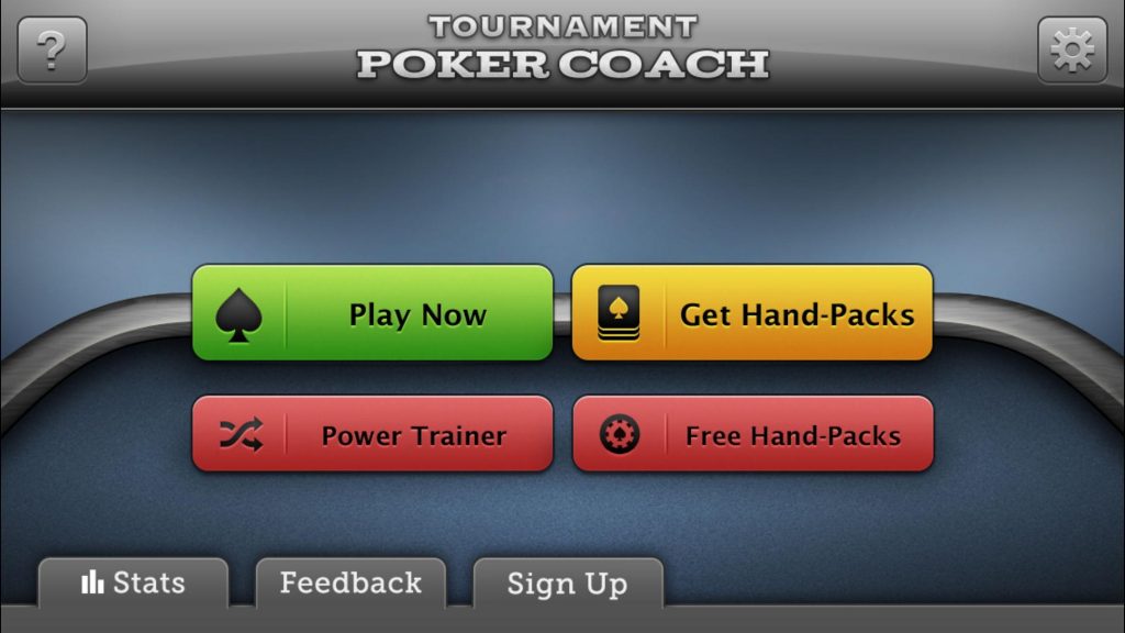 Tournament Poker Coach