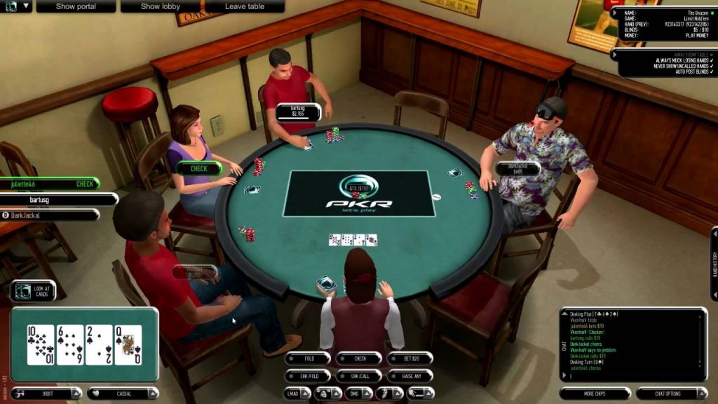 jogar poker on line gratis